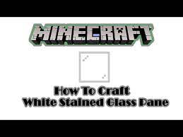 How To Make White Stained Glass Pane In