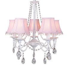 Pink Lamp Shade Girls Room Lighting 5