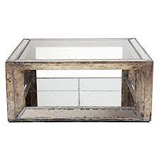 Pascual Mirrored Coffee Table