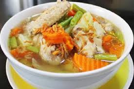 Place chicken, ginger, chinese celery and water in a soup pot and bring to a boil. Yuk Coba Bikin Sup Ayam Yang Lezat Ini