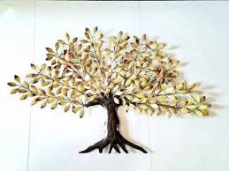 Iron Metal Tree Wall Decor