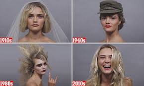 Braid, german, hair style, traditional icon. Cut Com Video Reveals 100 Years Of German Beauty Daily Mail Online