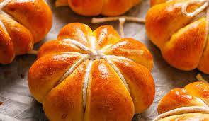 Pumpkin Bread Roll Recipe gambar png