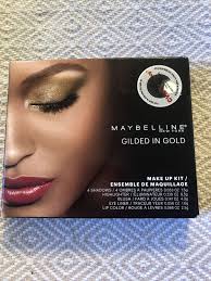 maybelline gilded in gold complete look