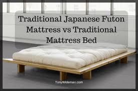 traditional anese futon mattress vs