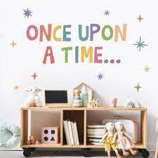 Once Upon A Time Wall Sticker With