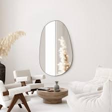 Pebble Shape Iii Bathroom Wall Mirror