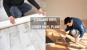 standard vinyl luxury vinyl plank