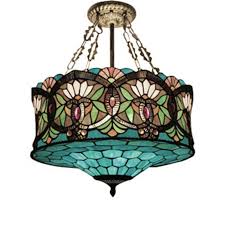 Retro Baroque Stained Glass Ceiling