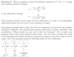 Solving Quadratic Equations