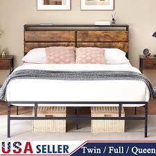 Twin Full Queen Size Metal Bed Frame