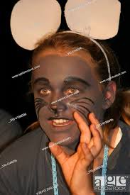 face makeup as a mouse