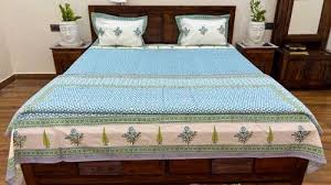 Chaapkala Ocean Blue Bedding Set
