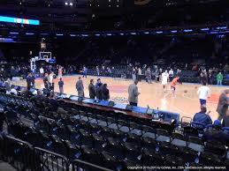 Madison Square Garden Section 6 New York Knicks