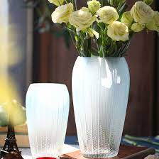 color glass flower vase