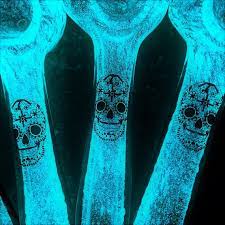 Glow In The Dark Glass Pipe Glowprint