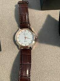 Could have been a simple mistake through amazon and they're going to be contacted and asked, there's no order thorough amazon either so the account. New Mreurio Quartz Wrist Watch Rose Gold Diamonds Brown Genuine Leather W Box Ebay