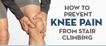 prevent knee pain from stair climbing