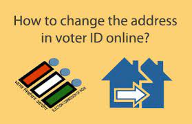 how to change address in voter id