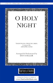 o holy night satb anthem with tenor solo