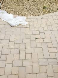 adding diffe color pavers to existing