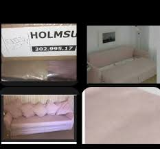 5ikea holmsund sleeper sofa bed cover