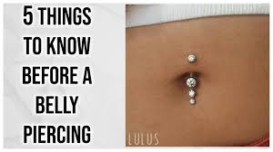 navel piercing