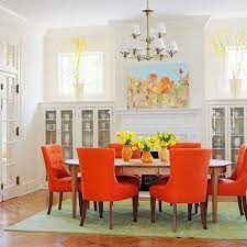 colorful dining room inspiration