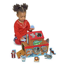 ark wooden shape sorter educational toy