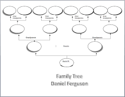 Family Tree Sample Visio Chart Family Tree Chart