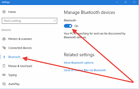 Within the settings menu's bluetooth section, toggle bluetooth to the on position. How To Connect Iphone To Pc Via Bluetooth Usb On Windows 10 Step By Step Tutorial Revista Rai