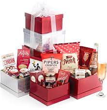 sweet savoury large gift tower with