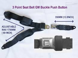 Lap Shoulder Seat Belts Gm Buckle