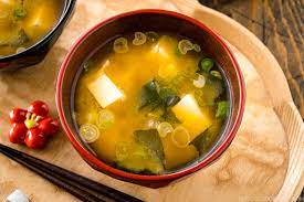 homemade miso soup 味噌汁 just one