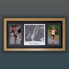 double medal display frame