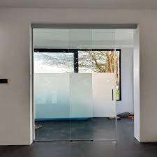 Frameless Glass Sliding Door For Living