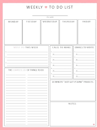 Homework Planner Template Google Docs Download Weekly Organizer And