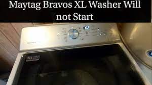 may bravos washer will not start