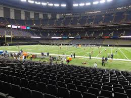 Mercedes Benz Superdome View From Plaza Level 112 Vivid Seats