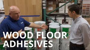 hardwood floor installation adhesives