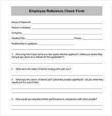 Reference Check Form Under Fontanacountryinn Com