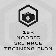 15k nordic ski race training plan