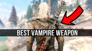 Skyrim is out now on switch and in vr, and that's two more excuses to build a necromage vampire. Skyrim But This Sword Will Make You Want To Replay Skyrim With A Vampire Build
