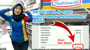 Profil pt eigerindo multi produk industri. Review Slip Gaji Karyawan Indomaret 2020 Youtube