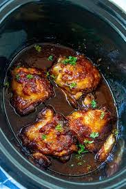 Chipotle Chicken Thighs Crock Pot gambar png