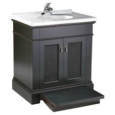 You can find distinct 30 inch black bathroom vanities such as ceramic ones, wooden ones, metal ones and many others, depending on your preference. Portsmouth 30 Inch Vanity American Standard
