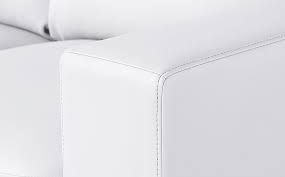 Baltimore 3 Seater Sofa White Premium
