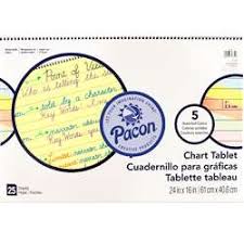 Pacon Paper Chart Tablets K 12 School Supplies Teacher