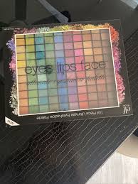 e l f cosmetics 144 piece eyeshadow palette bright
