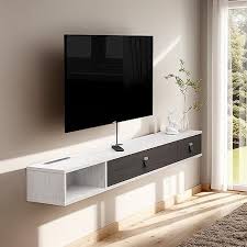 Pmnianhua Floating Tv Shelf 47 Wall